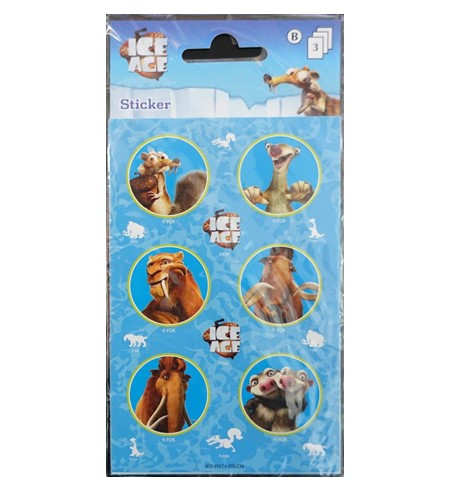 SusyCard Matrica, Jégkorszak (3 ív/csomag)