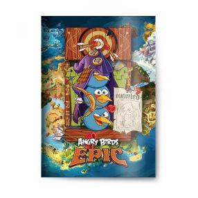 Angry Birds Kalóz 2. osztályos vonalas füzet, A/5 (16-32)