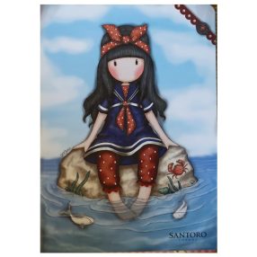   Santoro Gorjuss vonalas füzet, Kis hableány, 40+4 lap, A/5 - MAR MAR 