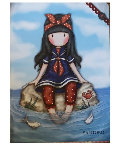 Santoro Gorjuss vonalas füzet, Kis hableány, 40+4 lap, A/5 - MAR MAR 