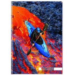 Nature - Láva kockás füzet, A/4 