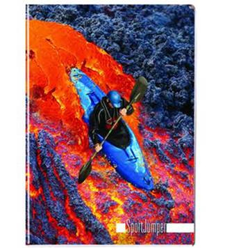 Nature - Láva kockás füzet, A/4 