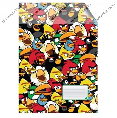 A4 Sima spirál füzet, Angry Birds
