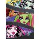 Monster High kockás füzet, A5