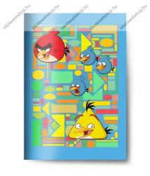 Angry Birds Blue A4 vonalas füzet, A4/81-32 
