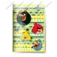 Angry Birds Sárga A4 kockás füzet, A4/87-32 
