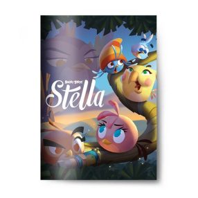   Angry Birds Girls Stella 1. osztályos vonalas füzet (A5/14-32)