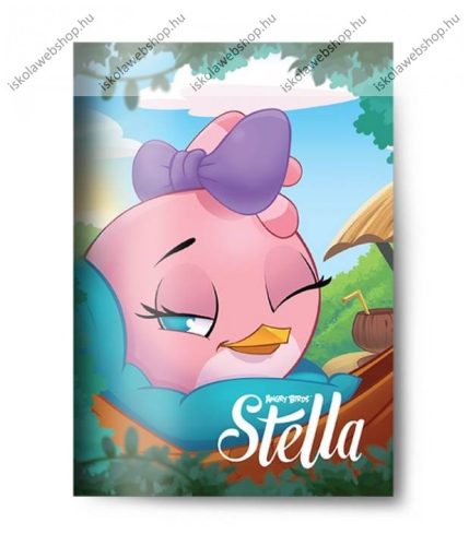 Angry Birds Stella vonalas füzet (A5/21-32)