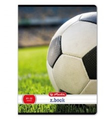 Sport kockás füzet, Foci, A/4 