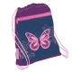 Belmil hálós és zsebes tornazsák, Pillangós/Purple Flying Butterfly