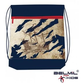 Belmil hálós és zsebes tornazsák, Hajós/Pirates 