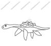 Fényvarázsforma, kicsi dinó-Plesiosaurus Fényvarázsforma, kicsi dinó-Plesiosaurus