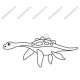 Fényvarázsforma, kicsi Dino-Plesiosaurus