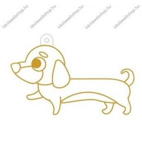 Fényvarázsforma, kicsi kutya-tacskó