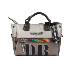   Dogs by Beluchi közepes oldaltáska vállpánttal, Lead, 23x11x14 cm (28362-01)