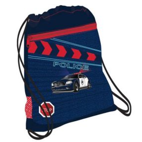 Belmil hálós és zsebes tornazsák, Autós/Police 