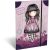 Santoro Gorjuss A/4-es gumis mappa, Pink