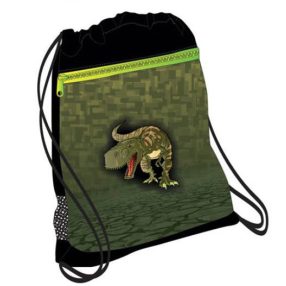 Belmil hálós és zsebes tornazsák, dinos/Dino Discovery