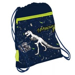 Belmil hálós és zsebes tornazsák, Dinos/T Rex csontváz