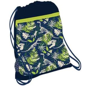 Belmil hálós és zsebes tornazsák, Dinos/T Rex levelek