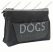 Dogs by beluchi válltáska, Fekete, 27X5X19 cm (29382-03Bla)