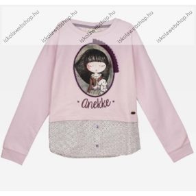 Anekke gyermek pulóver, rózsaszín, 11-12 év (RH6138)