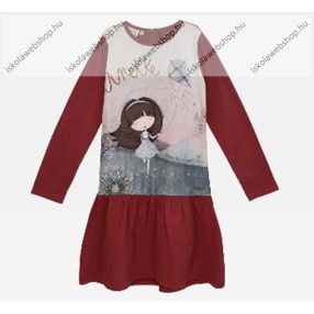   Anekke gyermek dressz/ruha fodros szoknyarésszel, 5-6 év (RH6120)