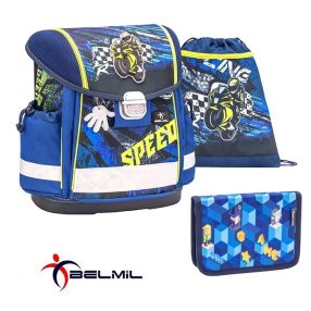 Belmil Classy iskolatáska szett, Motor Speed  (403-13)