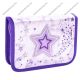 Belmil kihajtható tolltartó, Csillagos/Shining Star Purple