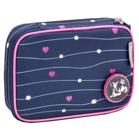  Belmil szögletes tolltartó, Simple Heart