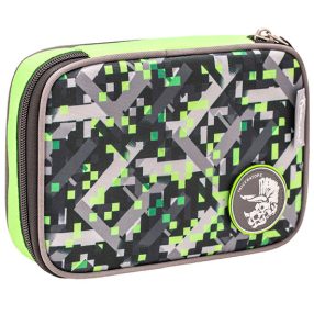  Belmil szögletes tolltartó, Dinosaurs Neon