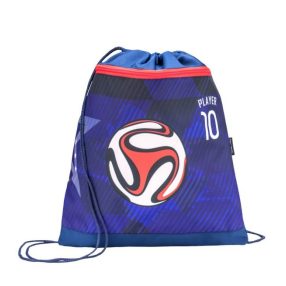   Belmil hálós és zsebes tornazsák, Focis/Red-Blue Football