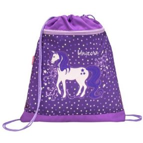   Belmil hálós és zsebes tornazsák, Lovas/Unicorn csillagos