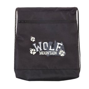   Belmil hálós és zsebes tornazsák, Állatos/Wolf Mountain 