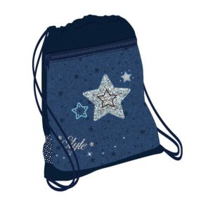 Belmil hálós és zsebes tornazsák, Csillagos/Style