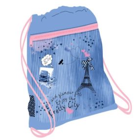 Belmil hálós és zsebes tornazsák, Lets Go/Párizs