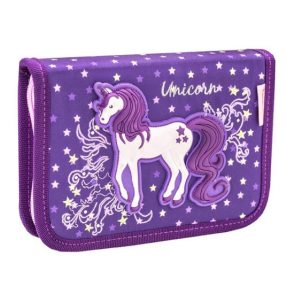 Belmil kihajtható tolltartó, Lovas/Unikornis