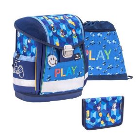   Belmil Classy iskolatáska szett, Minecraft/Pixel Game (403-13)