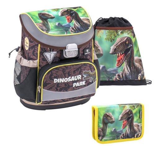 Belmil mini-fit Dinosaur Park/Dinós ergonomikus iskolatáska szett (405-33) 
