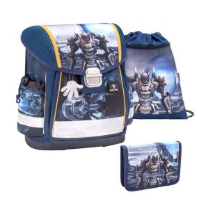  Belmil Classy iskolatáska szett, Parallel Universe/Robotos (403-13)