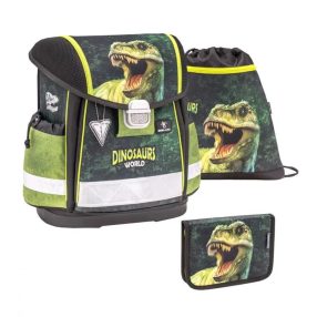   Belmil Classy iskolatáska szett, Dino/Dinosaur World (403-13)