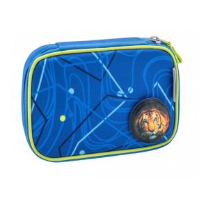  Belmil szögletes tolltartó, Abstract Lime Green