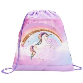 Belmil hálós és zsebes tornazsák, Lovas/Rainbow Unicorn