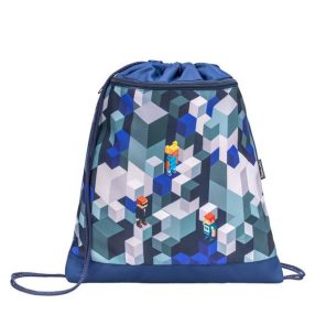 Belmil hálós és zsebes tornazsák, Bricks