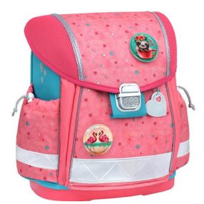   Belmil Classy With Patches Blue Bird iskolatáska (403-13/AG/PC) AGR Tanusítvánnyal 