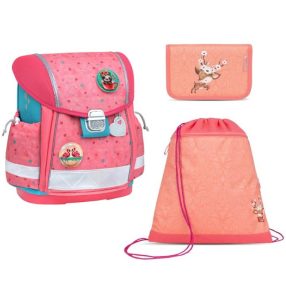   Belmil Classy With Patches Blue Bird iskolatáska szett (403-13/AG/PC) AGR Tanusítvánnyal 
