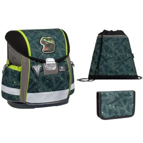   Belmil Classy iskolatáska szett, Dino/T-rex Roar (403-13/AG) AGR Tanusítvánnyal 