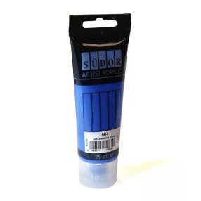  Akrilfesték, művész tubusban, Ultramarin Kék/504 (75 ml) - Südor 