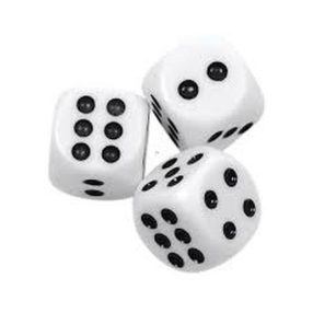 Dobókocka (3 db/csomag)