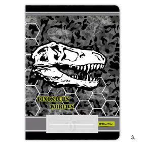  Belmil szótár füzet, Dinosaur World, 40 lapos, A/5 (31-40)